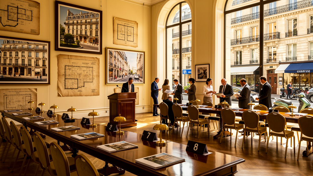 Vente aux enchères sur Paris : prix et stratégies gagnantes